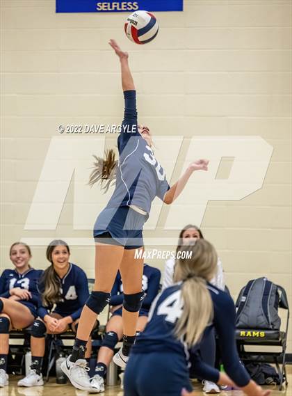 Thumbnail 3 in Parowan vs Enterprise (PHS JV Volleyball Tournament) photogallery.