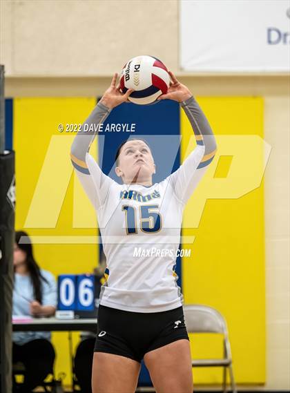 Thumbnail 1 in Parowan vs Enterprise (PHS JV Volleyball Tournament) photogallery.
