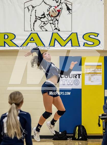 Thumbnail 3 in Parowan vs Enterprise (PHS JV Volleyball Tournament) photogallery.