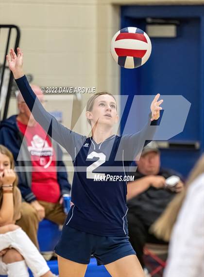 Thumbnail 3 in Parowan vs Enterprise (PHS JV Volleyball Tournament) photogallery.