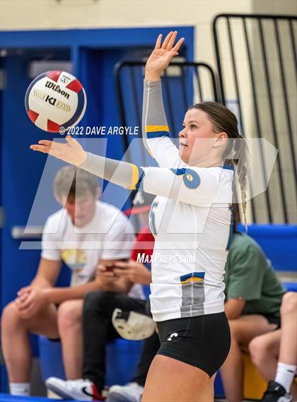 Thumbnail 1 in Parowan vs Enterprise (PHS JV Volleyball Tournament) photogallery.