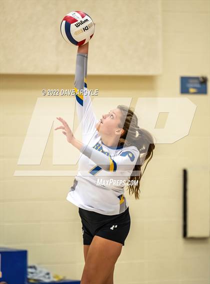 Thumbnail 2 in Parowan vs Enterprise (PHS JV Volleyball Tournament) photogallery.