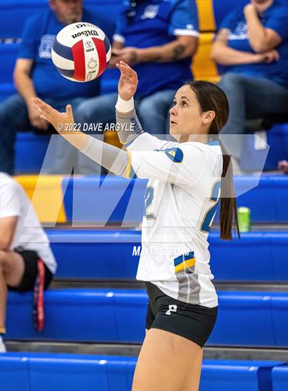 Thumbnail 3 in Parowan vs Enterprise (PHS JV Volleyball Tournament) photogallery.