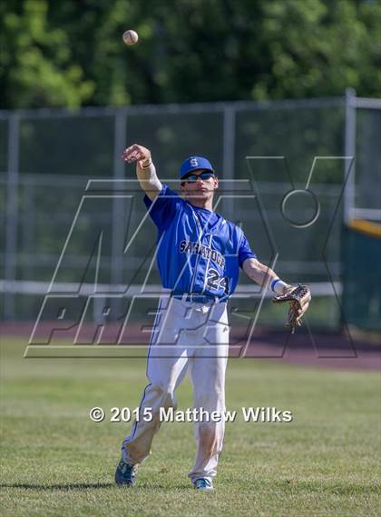 Thumbnail 2 in Mamaroneck vs. Saratoga Springs (NYSPHSAA Class AA Final) photogallery.