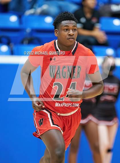 Thumbnail 2 in Wagner @ Johnson (UIL 6A Bi-District Playoff) photogallery.