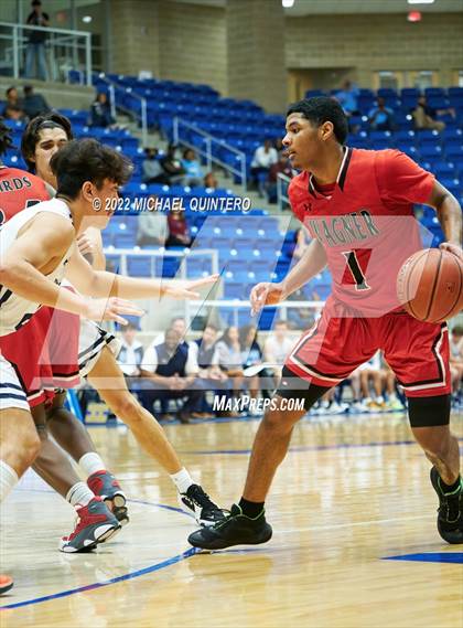 Thumbnail 2 in Wagner @ Johnson (UIL 6A Bi-District Playoff) photogallery.