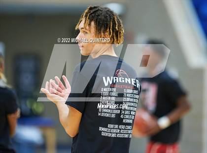 Thumbnail 2 in Wagner @ Johnson (UIL 6A Bi-District Playoff) photogallery.