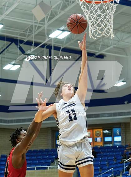 Thumbnail 2 in Wagner @ Johnson (UIL 6A Bi-District Playoff) photogallery.