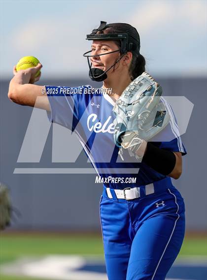 Thumbnail 2 in Celeste vs. Muenster (UIL 2A Area Playoff) photogallery.