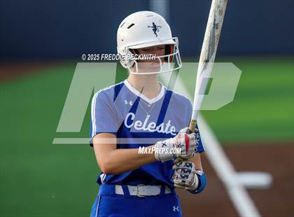 Thumbnail 3 in Celeste vs. Muenster (UIL 2A Area Playoff) photogallery.