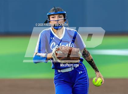 Thumbnail 3 in Celeste vs. Muenster (UIL 2A Area Playoff) photogallery.