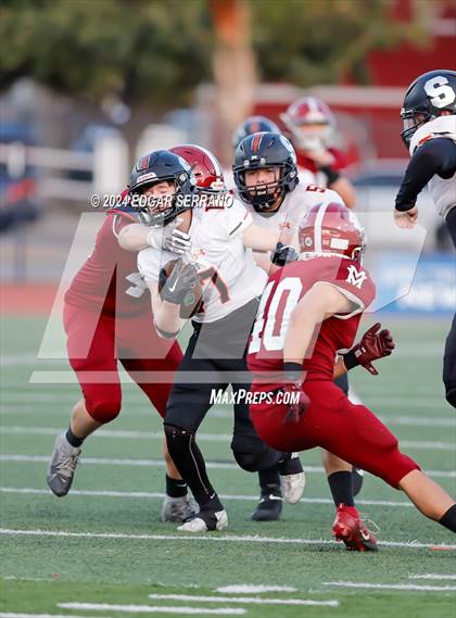 Thumbnail 2 in Summerville vs Monte Vista (CIF Div 6A Final) photogallery.