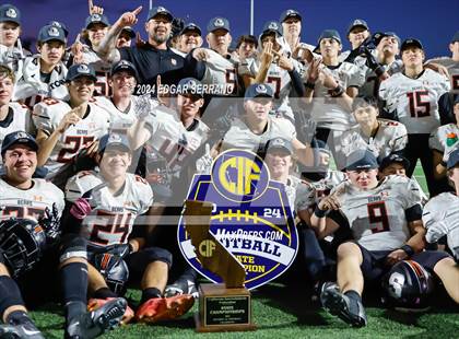 Thumbnail 2 in Summerville vs Monte Vista (CIF Div 6A Final) photogallery.