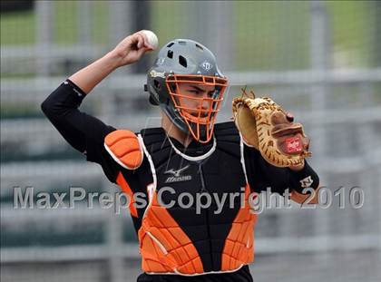 Thumbnail 1 in Trinity Christian vs Haltom (Carrollton Diamond Classic) photogallery.