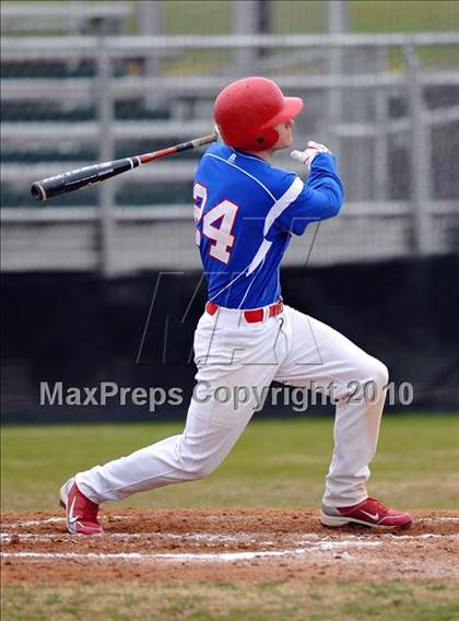 Thumbnail 3 in Trinity Christian vs Haltom (Carrollton Diamond Classic) photogallery.