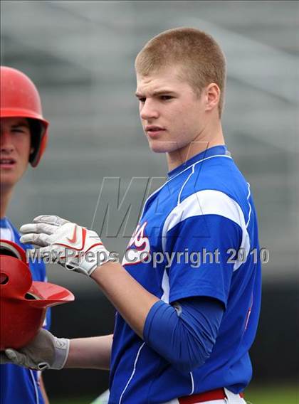 Thumbnail 3 in Trinity Christian vs Haltom (Carrollton Diamond Classic) photogallery.
