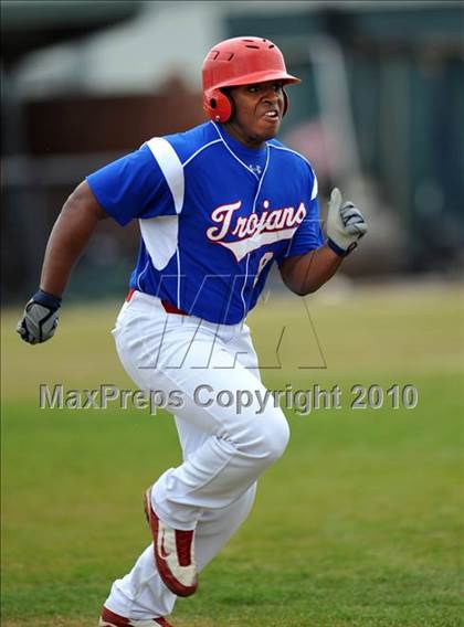 Thumbnail 2 in Trinity Christian vs Haltom (Carrollton Diamond Classic) photogallery.