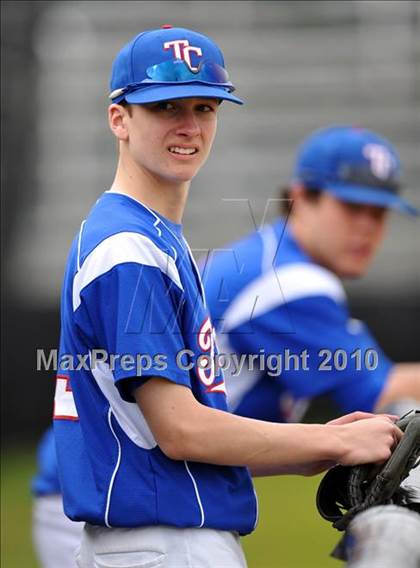 Thumbnail 2 in Trinity Christian vs Haltom (Carrollton Diamond Classic) photogallery.