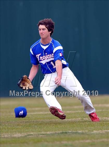 Thumbnail 2 in Trinity Christian vs Haltom (Carrollton Diamond Classic) photogallery.