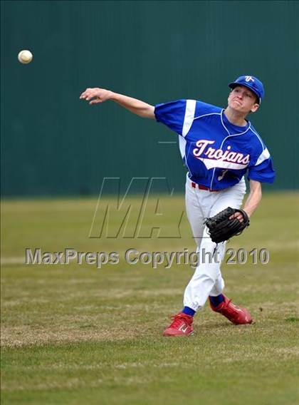 Thumbnail 2 in Trinity Christian vs Haltom (Carrollton Diamond Classic) photogallery.