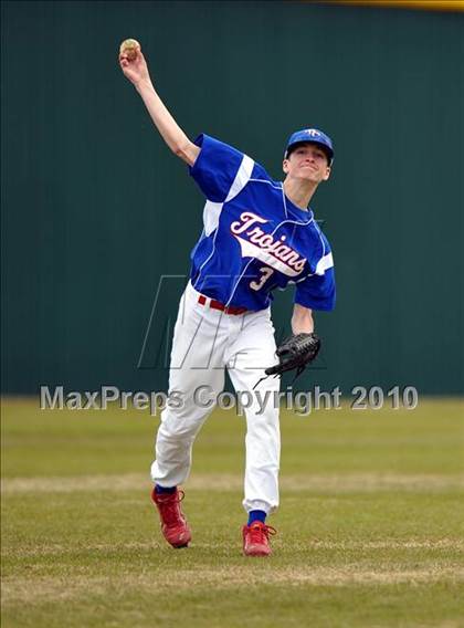 Thumbnail 1 in Trinity Christian vs Haltom (Carrollton Diamond Classic) photogallery.