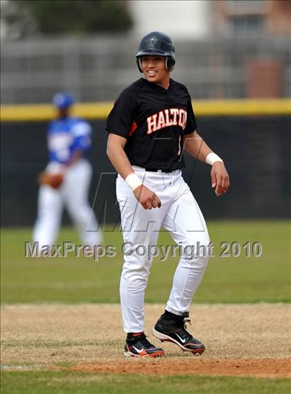 Thumbnail 2 in Trinity Christian vs Haltom (Carrollton Diamond Classic) photogallery.