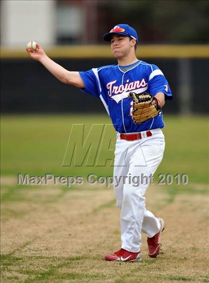 Thumbnail 2 in Trinity Christian vs Haltom (Carrollton Diamond Classic) photogallery.