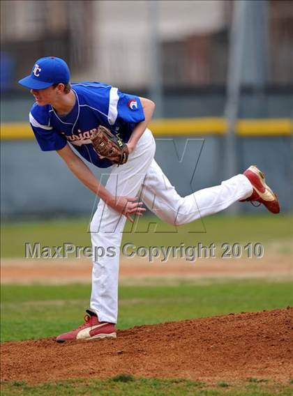 Thumbnail 2 in Trinity Christian vs Haltom (Carrollton Diamond Classic) photogallery.