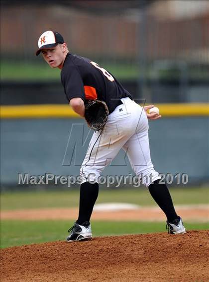 Thumbnail 2 in Trinity Christian vs Haltom (Carrollton Diamond Classic) photogallery.