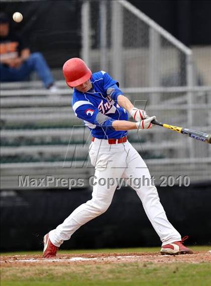 Thumbnail 3 in Trinity Christian vs Haltom (Carrollton Diamond Classic) photogallery.