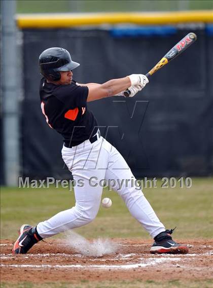 Thumbnail 2 in Trinity Christian vs Haltom (Carrollton Diamond Classic) photogallery.