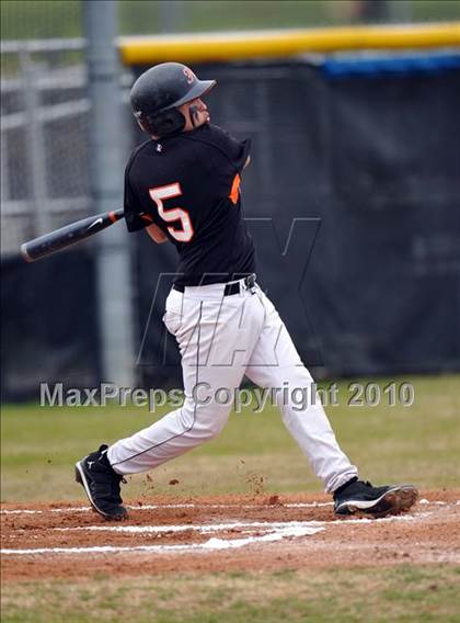 Thumbnail 3 in Trinity Christian vs Haltom (Carrollton Diamond Classic) photogallery.