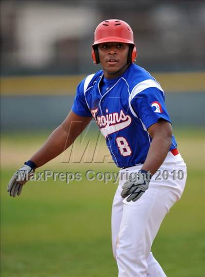 Thumbnail 3 in Trinity Christian vs Haltom (Carrollton Diamond Classic) photogallery.
