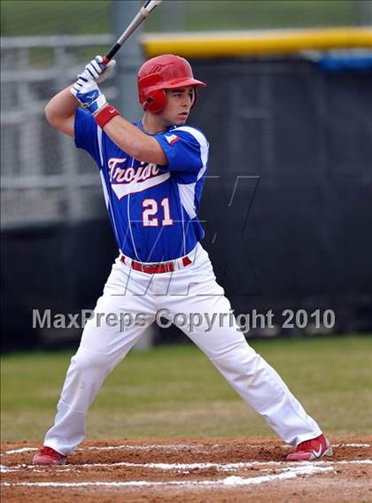 Thumbnail 2 in Trinity Christian vs Haltom (Carrollton Diamond Classic) photogallery.