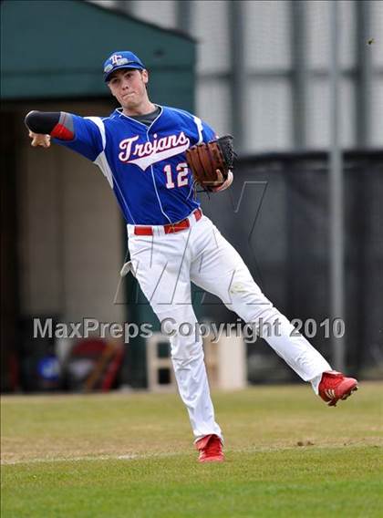 Thumbnail 3 in Trinity Christian vs Haltom (Carrollton Diamond Classic) photogallery.