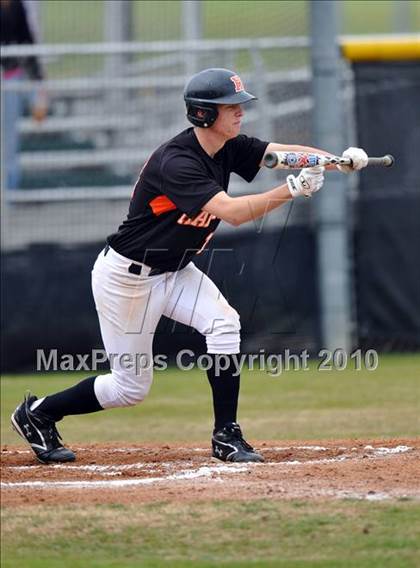 Thumbnail 3 in Trinity Christian vs Haltom (Carrollton Diamond Classic) photogallery.