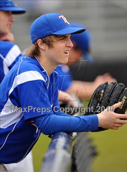 Thumbnail 1 in Trinity Christian vs Haltom (Carrollton Diamond Classic) photogallery.