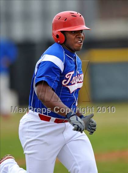 Thumbnail 3 in Trinity Christian vs Haltom (Carrollton Diamond Classic) photogallery.