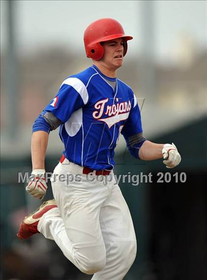Thumbnail 3 in Trinity Christian vs Haltom (Carrollton Diamond Classic) photogallery.