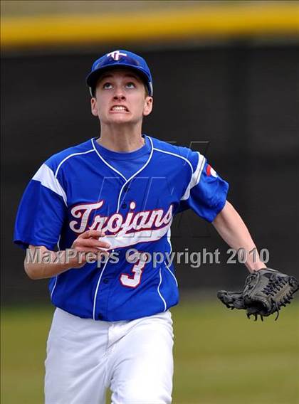 Thumbnail 2 in Trinity Christian vs Haltom (Carrollton Diamond Classic) photogallery.