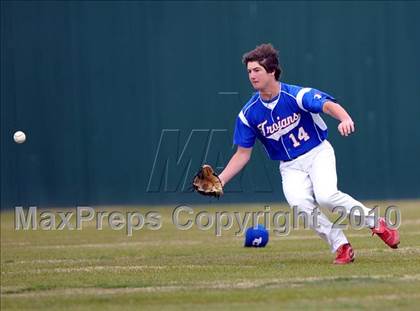Thumbnail 3 in Trinity Christian vs Haltom (Carrollton Diamond Classic) photogallery.