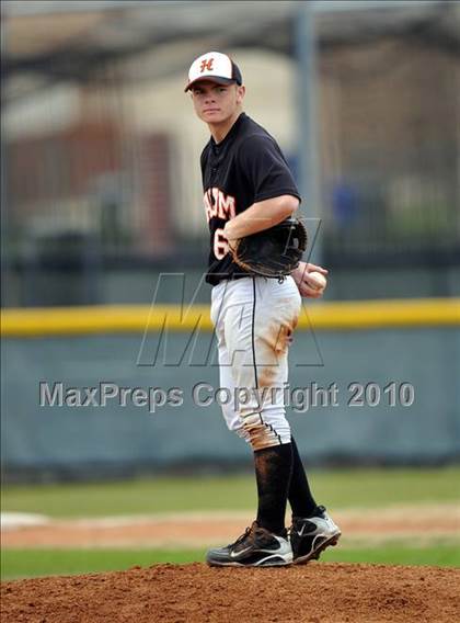Thumbnail 2 in Trinity Christian vs Haltom (Carrollton Diamond Classic) photogallery.