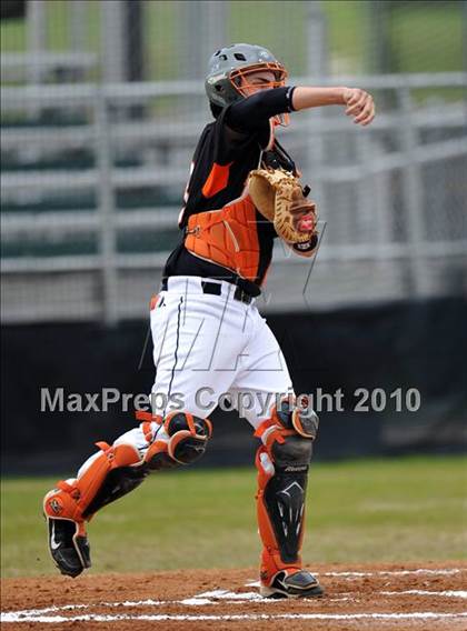 Thumbnail 2 in Trinity Christian vs Haltom (Carrollton Diamond Classic) photogallery.