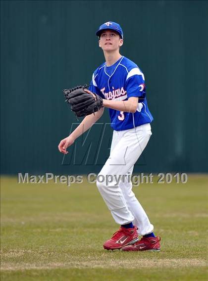 Thumbnail 2 in Trinity Christian vs Haltom (Carrollton Diamond Classic) photogallery.