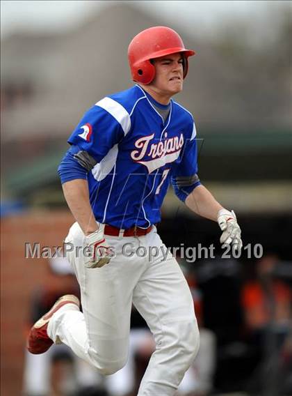 Thumbnail 3 in Trinity Christian vs Haltom (Carrollton Diamond Classic) photogallery.