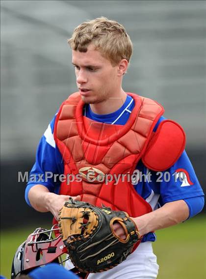 Thumbnail 1 in Trinity Christian vs Haltom (Carrollton Diamond Classic) photogallery.