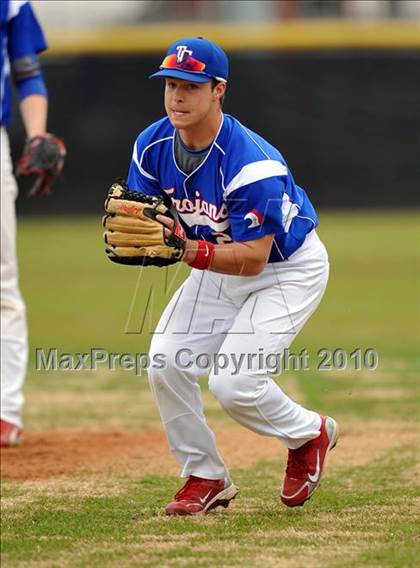 Thumbnail 1 in Trinity Christian vs Haltom (Carrollton Diamond Classic) photogallery.