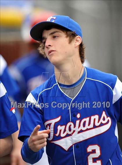 Thumbnail 2 in Trinity Christian vs Haltom (Carrollton Diamond Classic) photogallery.