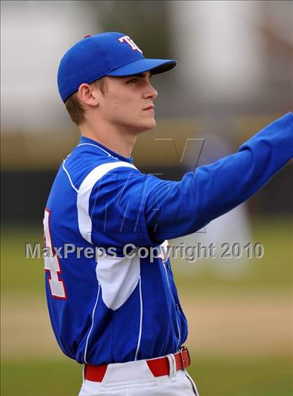Thumbnail 1 in Trinity Christian vs Haltom (Carrollton Diamond Classic) photogallery.