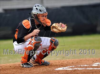 Thumbnail 3 in Trinity Christian vs Haltom (Carrollton Diamond Classic) photogallery.